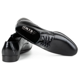 Joker Zapatos de vestir hombre charol 404J negro 4