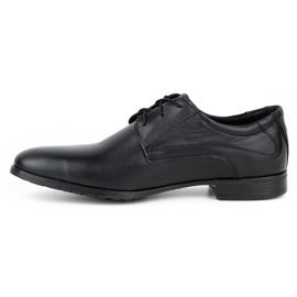 Olivier Zapatos de vestir hombre piel 850MA negro 1