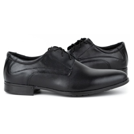 Olivier Zapatos de vestir hombre piel 850MA negro 3