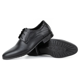 Olivier Zapatos de vestir hombre piel 850MA negro 5