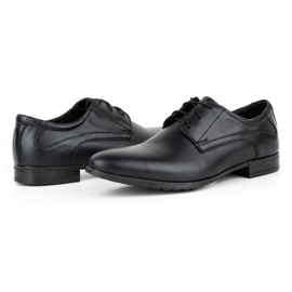 Olivier Zapatos de vestir hombre piel 850MA negro 6