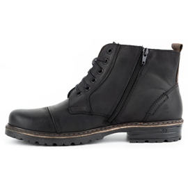 Polbut Zapatos hombre piel invierno 403S negro 1