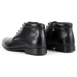 Olivier Zapatos de vestir hombre piel insulado 802MA negro 7