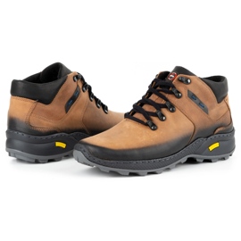 Olivier Zapatos hombre piel insulada 895MA rojo naranja 7