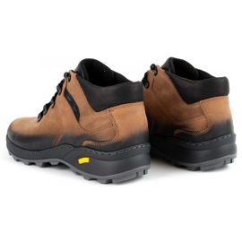 Olivier Zapatos hombre piel insulada 895MA rojo naranja 8