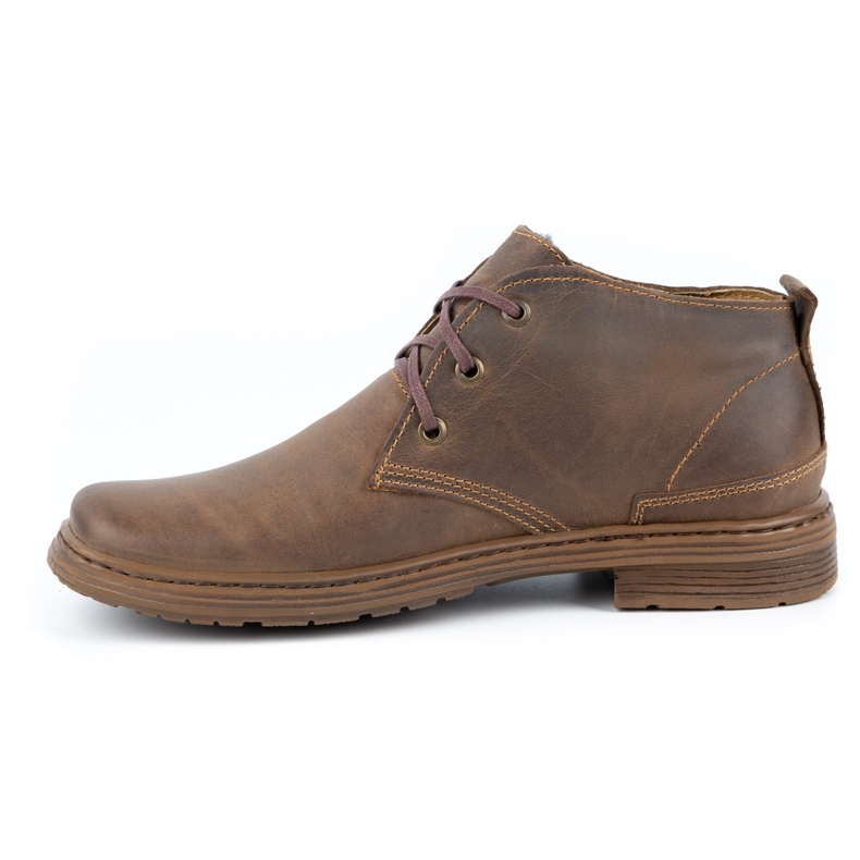 Polbut Botas invierno hombre piel 191S marrón 1