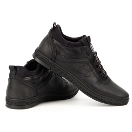 Polbut Botas invierno hombre piel K27S negro 4