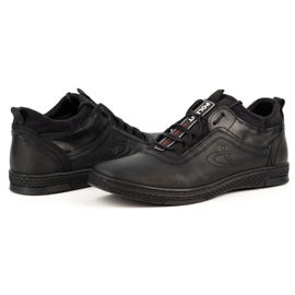 Polbut Botas invierno hombre piel K27S negro 5