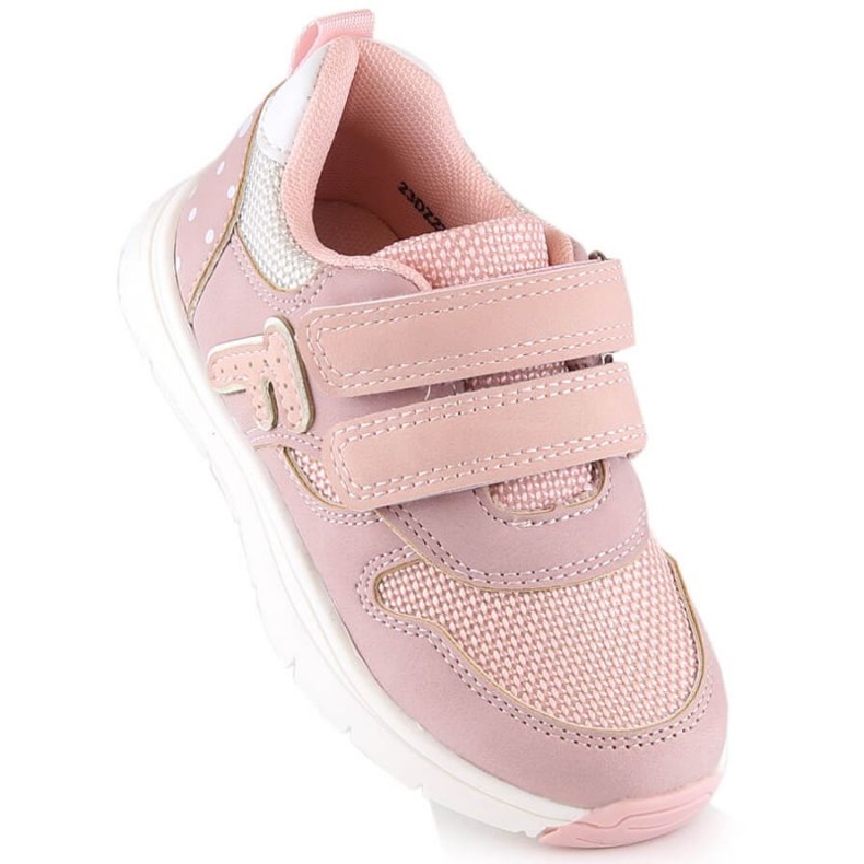 Deportivas velcro Miss Jr EVE421A rosa 1