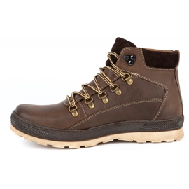 Olivier Zapatos hombre piel insulada 378MA marrón 10
