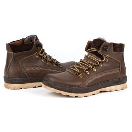 Olivier Zapatos hombre piel insulada 378MA marrón 3