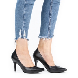 Ivbut Zapatos de tacón de mujer polacos 744IV negro 3