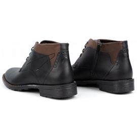 Polbut Botas invierno hombre piel J43S negro 7