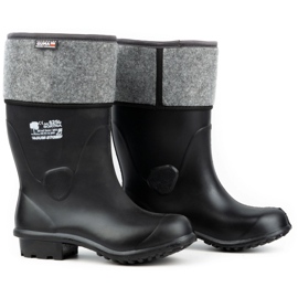 Fagum-Stomil Botas de trabajo, botas de goma, Boryna 6250 negro 2