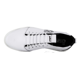 Polbut Zapatos casual hombre piel 2121 blanco 4