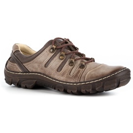 WASAK Zapatos trekking hombre piel 0166W marrón 3