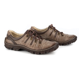 WASAK Zapatos trekking hombre piel 0166W marrón 5