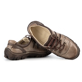 WASAK Zapatos trekking hombre piel 0166W marrón 7