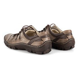 WASAK Zapatos trekking hombre piel 0166W marrón 9