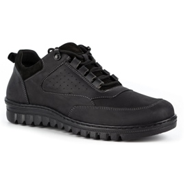 WASAK Zapatos casual hombre piel 0228W negro 2