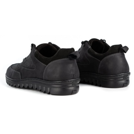 WASAK Zapatos casual hombre piel 0228W negro 6