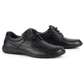 WASAK Zapatos casual hombre piel 0186W negro 4