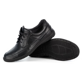 WASAK Zapatos casual hombre piel 0186W negro 5