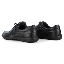 WASAK Zapatos casual hombre piel 0186W negro 7