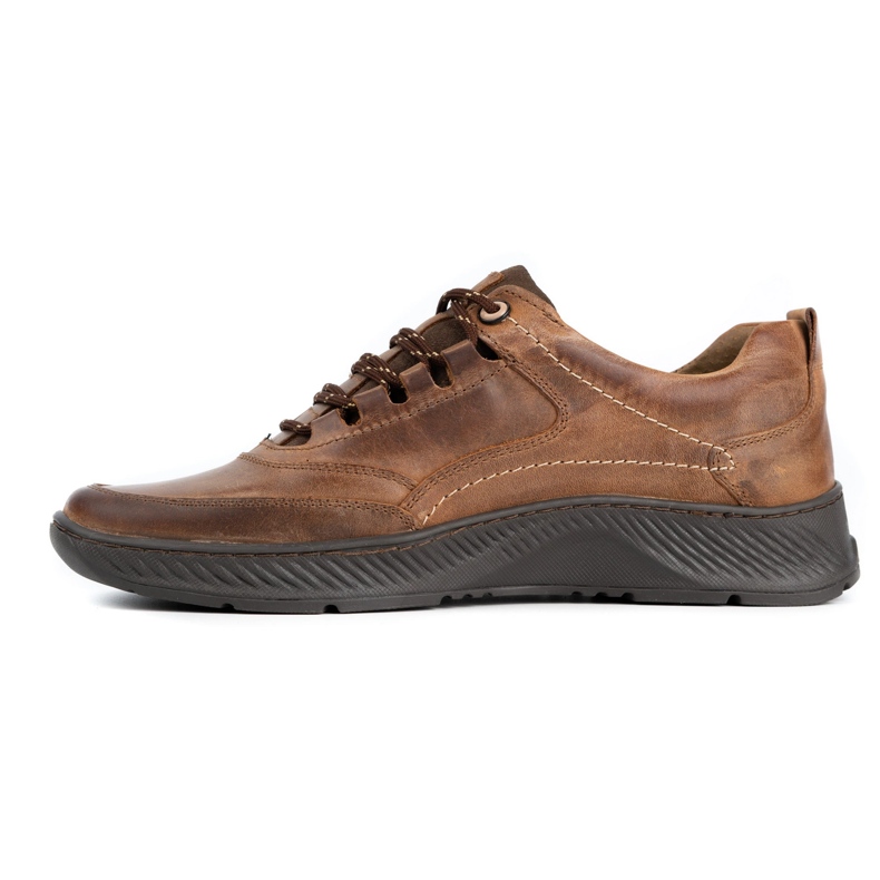 KOMODO Zapatos de hombre en piel Sport 922K marrón 1