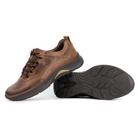 KOMODO Zapatos de hombre en piel Sport 922K marrón 4