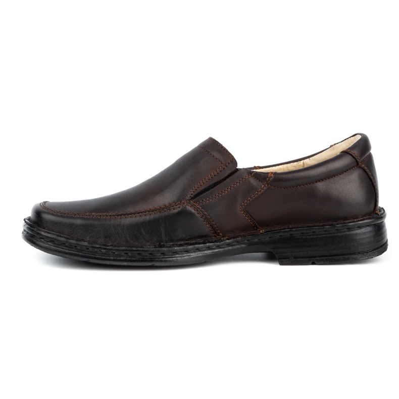 WASAK Slip-on de hombre en piel 0114W marrón 1