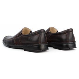 WASAK Slip-on de hombre en piel 0114W marrón 5