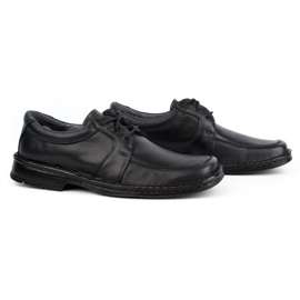 WASAK Zapatos casual hombre piel 0078W negro 2