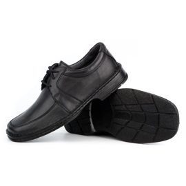 WASAK Zapatos casual hombre piel 0078W negro 3