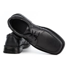 WASAK Zapatos casual hombre piel 0078W negro 4