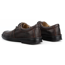 WASAK Zapatos casual hombre piel 0078W marrón 5