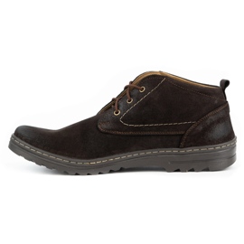Olivier Zapatos casual hombre ante 234GT marrón 1