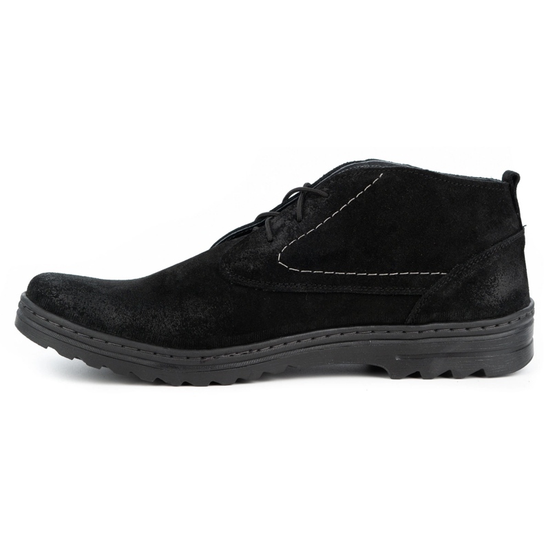 Olivier Zapatos casual hombre ante 234GT negro 1