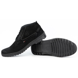 Olivier Zapatos casual hombre ante 234GT negro 3