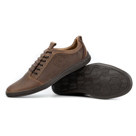 Polbut Zapatos casual hombre piel 2121p marrón 4