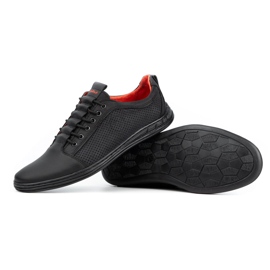 Polbut Zapatos casual hombre piel 2121p negro 4