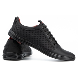 Polbut Zapatos casual hombre piel 2121p negro 6