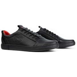 Polbut Zapatos casual hombre piel 2121P/2 negro 3