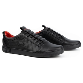 Polbut Zapatos casual hombre piel 2121P/2 negro 4