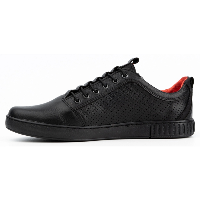 Polbut Zapatos casual hombre piel 2121P/2 negro 1