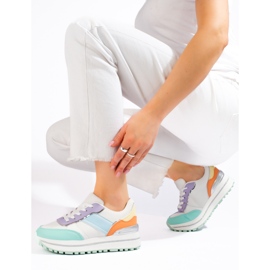 Deportivas mujer plataforma Shelovet multicolor 2