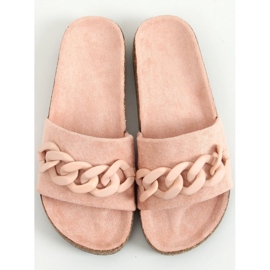 Chanclas Cadena Corcho Jarvis Rosa 1