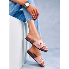 Chanclas Cadena Corcho Jarvis Rosa rosado 4