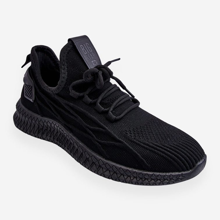 Zapatillas sin cordones para hombre Big Star LL174336 Negro 1