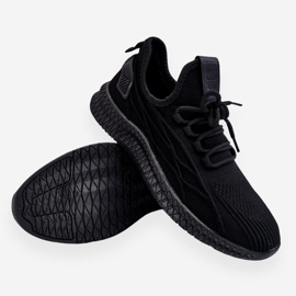 Zapatillas sin cordones para hombre Big Star LL174336 Negro 2